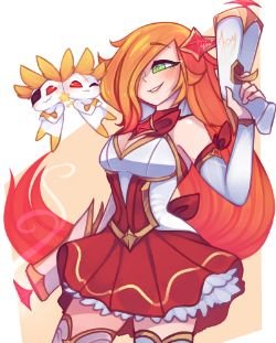 Star Guardian Miss Fortune by mimi HD Wallpaper Background Fan Art Artwork League of Legends lol
