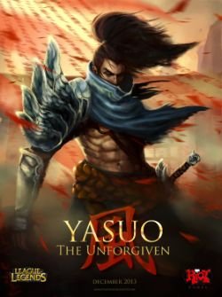 Yasuo Poster by MarioTeodosio HD Wallpaper Fan Art Artwork League of Legends lol