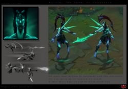 Kalista Concept by The-Bravo-Ray League of Legends Artwork Wallpaper lol
