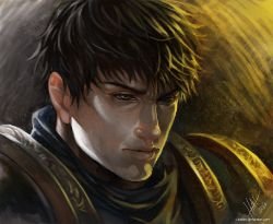 Garen Portrait by juhaihai HD Wallpaper Fan Art Artwork League of Legends lol