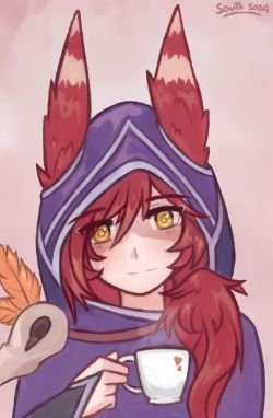Xayah by soutasoda HD Wallpaper Background Fan Art Artwork League of Legends lol
