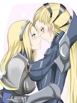 Diana & Lux by KumikoPixiv (2) HD Wallpaper Fan Art Artwork League of Legends lol