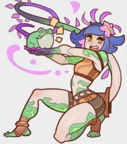 Neeko by SplashBrush HD Wallpaper Background Fan Art Artwork League of Legends lol