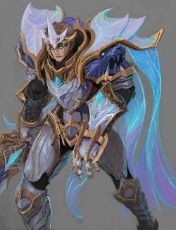 God-King Garen by 첼수스 HD Wallpaper Background Fan Art Artwork League of Legends lol
