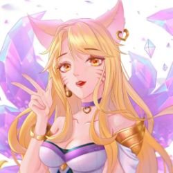 K/DA Ahri by LeYceMiAo_ HD Wallpaper Background Fan Art Artwork League of Legends lol