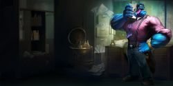 Corporate Mundo Splash Art 4k HD Wallpaper Official Artwork League of Legends lol
