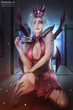 Elise by hemolami HD Wallpaper Fan Art Artwork League of Legends lol