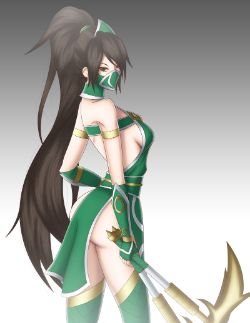 Akali by CLeRu087 (2) League of Legends Artwork Wallpaper lol