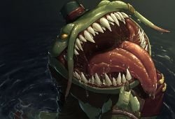 Tahm Kench by MirthSpindle HD Wallpaper Fan Art Artwork League of Legends lol