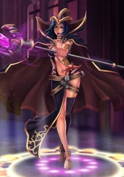 LeBlanc by CMorilla HD Wallpaper Fan Art Artwork League of Legends lol