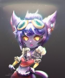 Tristana by Hilent HD Wallpaper Background Fan Art Artwork League of Legends lol