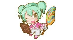 Chibi Lollipoppy by みかみ HD Wallpaper Fan Artwork League of Legends lol