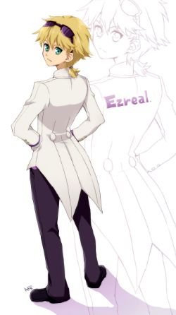 Debonair Ezreal by 柿P HD Wallpaper Fan Art Artwork League of Legends lol (2)