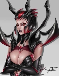 Elise by PearlPL HD Wallpaper Fan Art Artwork League of Legends lol