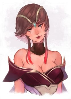 Karma by littlewinterheart (4) HD Wallpaper Fan Art Artwork League of Legends lol