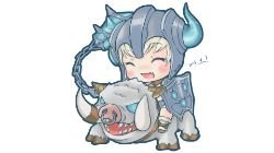 Chibi Sejuani by みかみ HD Wallpaper Fan Art Artwork League of Legends lol