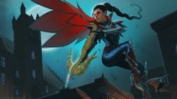 Vayne by TeaInK HD Wallpaper Fan Art Artwork League of Legends lol