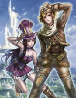 Caitlyn & Ezreal by 陸小山 HD Wallpaper Artwork Fan Art League of Legends lol