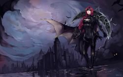 Bat Vayne (Skin Concept) by Nyanfood HD Wallpaper Fan Art Artwork League of Legends lol