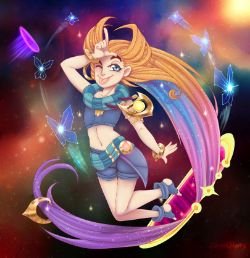Zoe by ZombieNoms HD Wallpaper Background Fan Art Artwork League of Legends lol