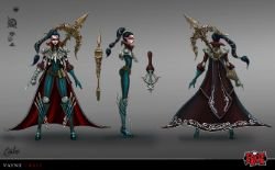 Vayne Concept League of Legends Artwork Wallpaper lol