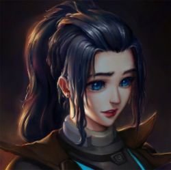 Pulsefire Caitlyn Close Up by David Pan HD Wallpaper Fan Art Artwork League of Legends lol (2)