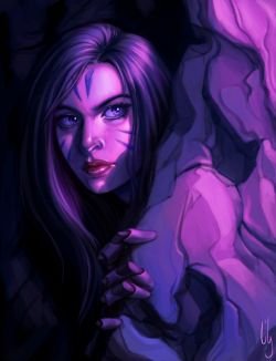Kai'Sa by LilyLuxe HD Wallpaper Background Fan Art Artwork League of Legends lol