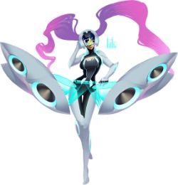 DJ Sona Concept Art (5) League of Legends Artwork Wallpaper lol