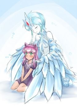 Human Anivia & Annie by NAM HD Wallpaper Artwork Fan Art League of Legends lol