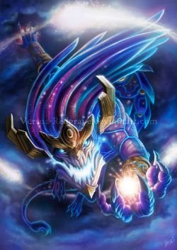 Aurelion Sol by VersuS-Redgrave HD Wallpaper Background Fan Art Artwork League of Legends lol
