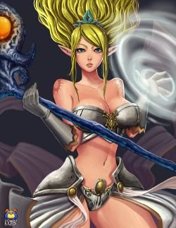 Janna by Kyoffie12 (2) HD Wallpaper Fan Art Artwork League of Legends lol