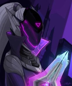 PROJECT: Vayne by wulfstrom HD Wallpaper Background Fan Art Artwork League of Legends lol (2)