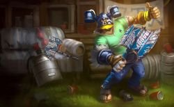 Brolaf Splash Art HD 4k Wallpaper Background Official Art Artwork League of Legends lol