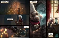 Ekko Chronobreak Comic (12) League of Legends Artwork Wallpaper lol
