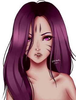 Kai'Sa by katamii (2) HD 4k Wallpaper Background Fan Art Artwork League of Legends lol