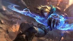 Classic Ezreal Rework Update Splash Art HD Wallpaper Background Official Art Artwork League of Legends lol