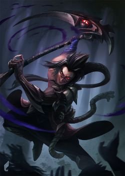 Kayn by drakxel HD Wallpaper Background Fan Art Artwork League of Legends lol