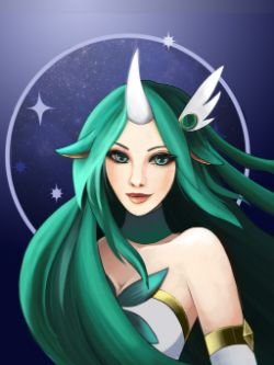 Star Guardian Soraka by Estianel HD Wallpaper Background Fan Art Artwork League of Legends lol