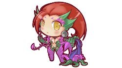 Chibi Zyra by みかみ HD Wallpaper Fan Art Artwork League of Legends lol