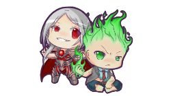 Chibi Vlad & Zombie Brand by みかみ HD Wallpaper Artwork Fan Art League of Legends lol