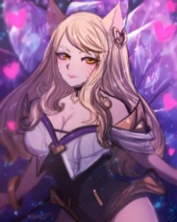 K/DA Ahri by Omiza-Zu HD Wallpaper Background Fan Art Artwork League of Legends lol