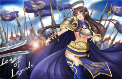 Female Garen by TorahimeMax Gender Swap Bend HD Wallpaper Fan Art Artwork League of Legends lol