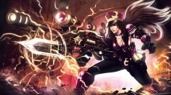 Caitlyn (Skin Concept) by ArtNotHearts HD Wallpaper Artwork Fan Art League of Legends lol