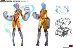 Neon Strike Vi Concept by Zeronis League of Legends Artwork Wallpaper lol