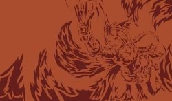 Foxfire Ahri Minimalistic by Light-linx HD Wallpaper Fan Art Artwork League of Legends lol