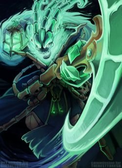 Thresh by RinTheYordle HD Wallpaper Fan Art Artwork League of Legends lol