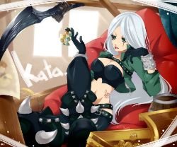Mercenary Katarina by 柿P HD Wallpaper Fan Art Artwork League of Legends lol