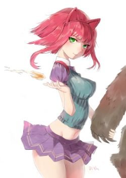 Teen Annie by Dith HD Wallpaper Fan Art Artwork League of Legends lol