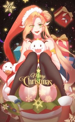 Ambitious Elf Jinx by 阿喵sivi_ HD Wallpaper Background Fan Art Artwork League of Legends lol