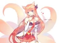 Star Guardian Ahri by misononeko HD Wallpaper Background Fan Art Artwork League of Legends lol